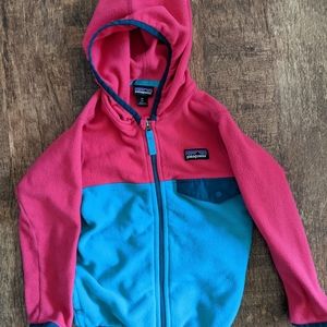 Girls fleece Patagonia jacket